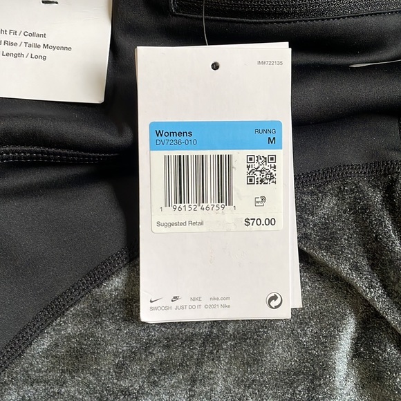 Nike FAST DRI-FIT Legging - Picture 6 of 9